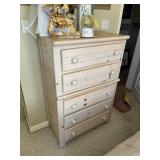 ASSORTED LIGHT WOOD FURNITURE - 1- CHEST DRESSER W