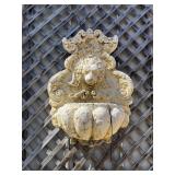 LION WATER FEATURE (MOUNTED ON SIDE OF HOUSE)