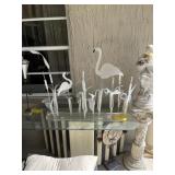 ACRYLIC ART PIECE - FLAMINGOS