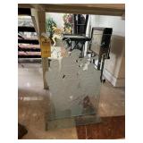 GLASS ETCHING ON BASE - MUSICIANS WITH MUSICAL NOT