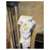 MALE PLASTER BUST - 28