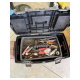 HUSKY TOOLBOX WITH CONTENTS - SOCKETS, HAMMER, ETC