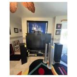 MITSUBISHI REAR PROJECTION TELEVISION - 65