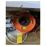 ASSORTED EXTENSION CORDS - 1- ON REEL / 1- HEAVY D