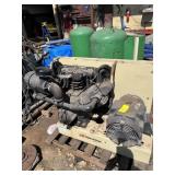 ASSORTED MACHINES - 1- COMPRESSOR / 1- BRAKE LATHE