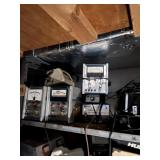 ASSORTED - 8 TRACK, POWER SUPPLY, MULTIMETER, ETC