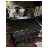 LOT CONTENTS 2 LOWER SHELVES