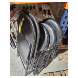 ASSORTED - 2- FOLDING CHAIRS / 3- FOLDING STOOLS