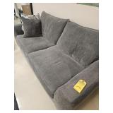 GRAY FABRIC COUCH (NEAR 106)