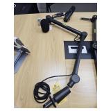 SHURE BOOM ARM & STUDIO MICROPHONE WITH ALTERNATE