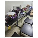 BLACK ELECTRIC ADJUSTABLE HEIGHT TABLE - 24