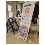 AD DISPLAYS - 1- A-FRAME / 1- X BANNER STAND