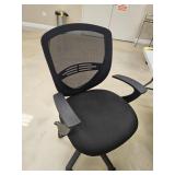 ASSORTED BLACK ROLLING OFFICE CHAIRS