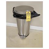 STAINLESS STEEL TRASH CAN