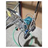 HOSE REEL ON WHEELS