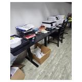 BLACK ELECTRIC ADJUSTABLE HEIGHT TABLE - 24