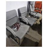 ASSORTED CHAIRS - 1- ROLLING