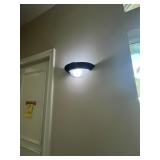 BRONZE COLOR & GLASS WALL SCONCES