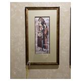 FRAMED ARTWORK - LADIES FASHION - 30