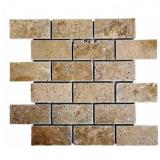 SQ. FT. - 2 x 4 Brick Noche Mosaics (2 x 4 x 3/8 N