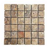 SQ. FT. - 2 x 2 Scabos Mosaics (2 x 2 x 3/8 Scabos