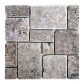 SQ.FT. UK-V201 _Mini French Pattern Silver Traver