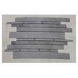 SQ. FT. - mosaic Bars_ White Carrara (Mosaic Bars