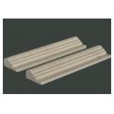 PIECES - Ogee-1 Crema (Ogee-1 Crema 2 x 12'' Moldi