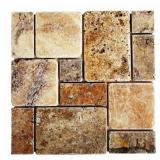 SQ. FT. - Mini French Scabos Mosaics (Mini French