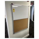 ASSORTED BOARDS - 1- CORKBOARD / 1- WHITE BOARD