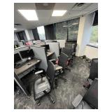ASSORTED ROLLING OFFICE CHAIRS