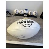 SIGNED FOOTBALL - #87 / GO PATS