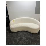 WHITE FABRIC SOFA