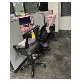 ASSORTED ROLLING OFFICE CHAIRS