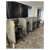 GRAY CUBICLE STATIONS - 3
