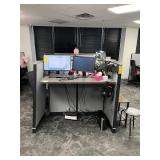 GRAY CUBICLE STATIONS - 8- 3