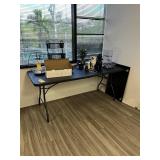 BLACK FOLDING TABLE - 6
