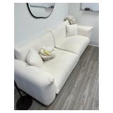 CREAM FABRIC COUCH