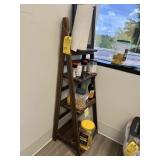 DECORATIVE LADDER WITH CONTENTS