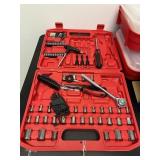 MULTI-TOOL KIT IN RESIN BOX - SOCKETS, PLIERS, SCR