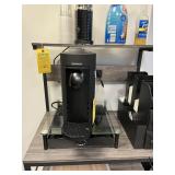 NESPRESSO MACHINE WITH FROTHER & POD HOLDER