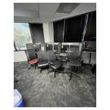 ASSORTED ROLLING OFFICE CHAIRS