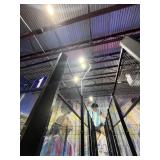 DOUBLE LED SPORTS LIGHTS ON POSTS (COURT #4)
