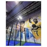 DOUBLE LED SPORTS LIGHTS ON POSTS (COURT #2)