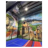 DOUBLE LED SPORTS LIGHTS ON POSTS (COURT #1)
