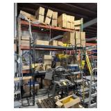 ASSORTED - 2- PALLET RACK SECTIONS / 1- MEDIUM DUT