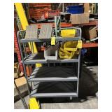 ROLLING SHELF RACK