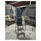 5-STEP ROLLING WAREHOUSE LADDER