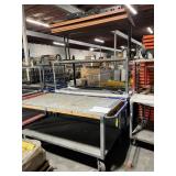 ASSORTED ROLLING TABLE CARTS