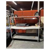 ASSORTED ROLLING TABLE CARTS